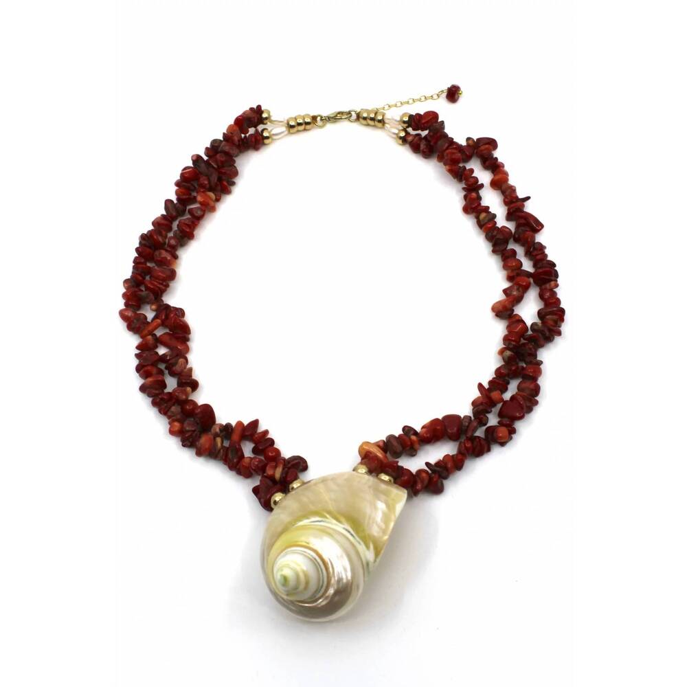 NEW MARE SOLE AMORE women's mykonos choker in red